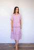 FairyTern Knitted Printed Dress
