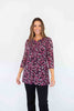 Merric Soft Stretchy Printed Top