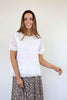 Larosela Smocked Frill Top