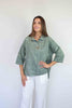 FairyTern 100% Cotton One Button Shirt