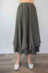 Merric Ruffle Panels Skirt