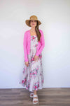 Merric Straw Hat with Shell Trim