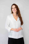 Larosela Tencel Silky V-Neck Jacket