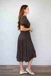 Merric Plain Ealstic Waist Dress