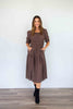 Merric Plain Ealstic Waist Dress