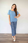 Larosela Lightweight Wide-Leg Pants