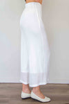 Larosela Wide-Leg Soft Pants With Side Pockets