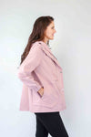 Larosela Plain 100%Cotton Casual Jacket