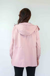 Larosela Plain 100%Cotton Casual Jacket