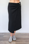 Larosela Plain Buckle Skirt