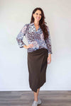 Larosela Plain Buckle Skirt