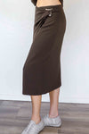 Larosela Plain Buckle Skirt