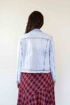 Larosela Thick Stretch 74%Cotton Jean Jacket