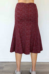 Larosela Jacquard Fabric Panel Skirt