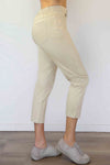 Larosela Back Elastic Waist 97%Cotton Pants