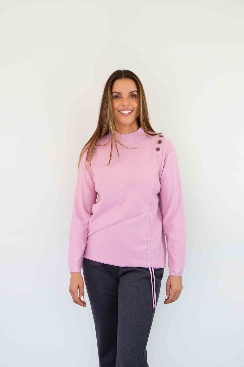 Merric String Front Knitted Jersey