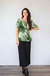 Larosela Wide-Leg Soft Pants With Side Pockets