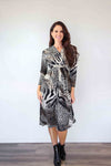 Larosela Leopard Print Dress