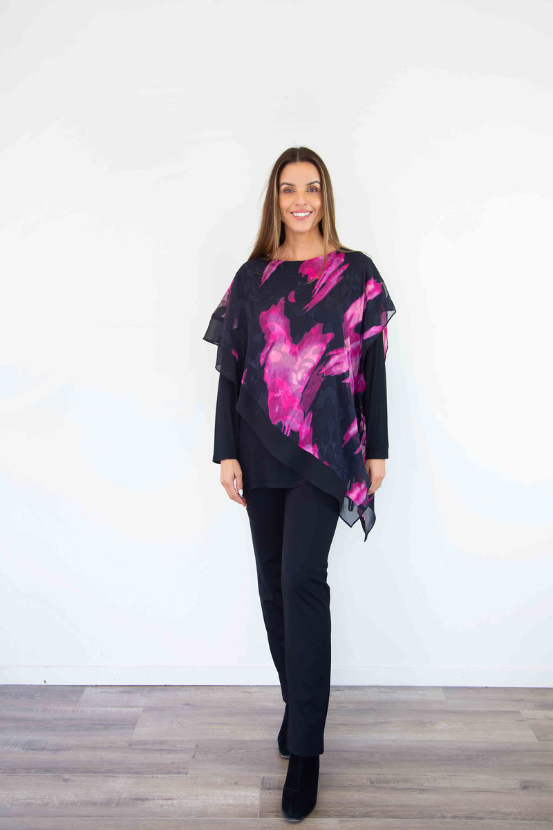 Merric Floral Print Top