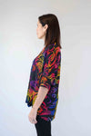 Merric Soft Stretchy Printed Top