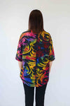 Merric Soft Stretchy Printed Top