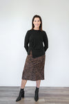 Merric Knitted Crushed Front Top