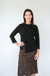 Merric Knitted Crushed Front Top