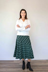 Larosela Check Print Skirt