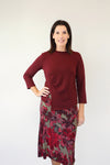 Merric Knitted Crushed Front Top