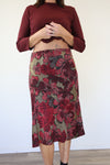 Merric Solid Patchwork Skirt