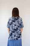 Larosela V-neck Short Sleeve Blouse