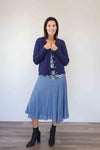 Merric Plain Chiffion Skirt