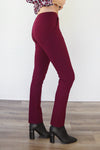 Merric Straight Style Elastic Waist Cozy Pants
