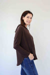 Merric Hoodie Top with Pockets
