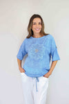 Fairy Tern Flower-Lace Front Top
