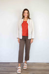 Larosela 3/4-Length Pants with Side and Back Pockets