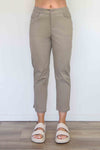 Larosela Back Elastic Waist 97%Cotton Pants