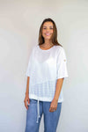 FairyTern Tie Front100% Cotton Top