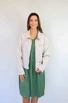 Larosela 97%Cotton Zip Jacket