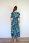 Merric V-neck Long Stretch Dress