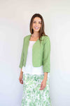 Larosela Plain Jacquet Short Jacket