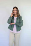Larosela 100%Linen Plain Jacket