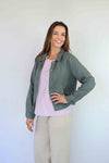Larosela 100%Linen Plain Jacket