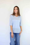 Larosela Plain Short Sleeve Jumper
