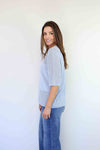 Larosela Plain Short Sleeve Jumper