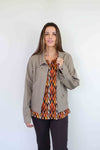 Larosela 97%Cotton Zip Jacket