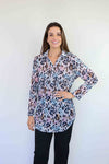 Merric Long Sleeve V-neck Top