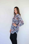 Merric Long Sleeve V-neck Top