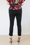 Larosela Elastic Waist Long Pants with Side Pockets