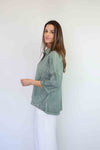 FairyTern 100% Cotton One Button Shirt